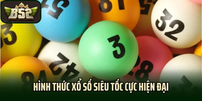 Hình thức xổ số siêu tốc cực hiện đại